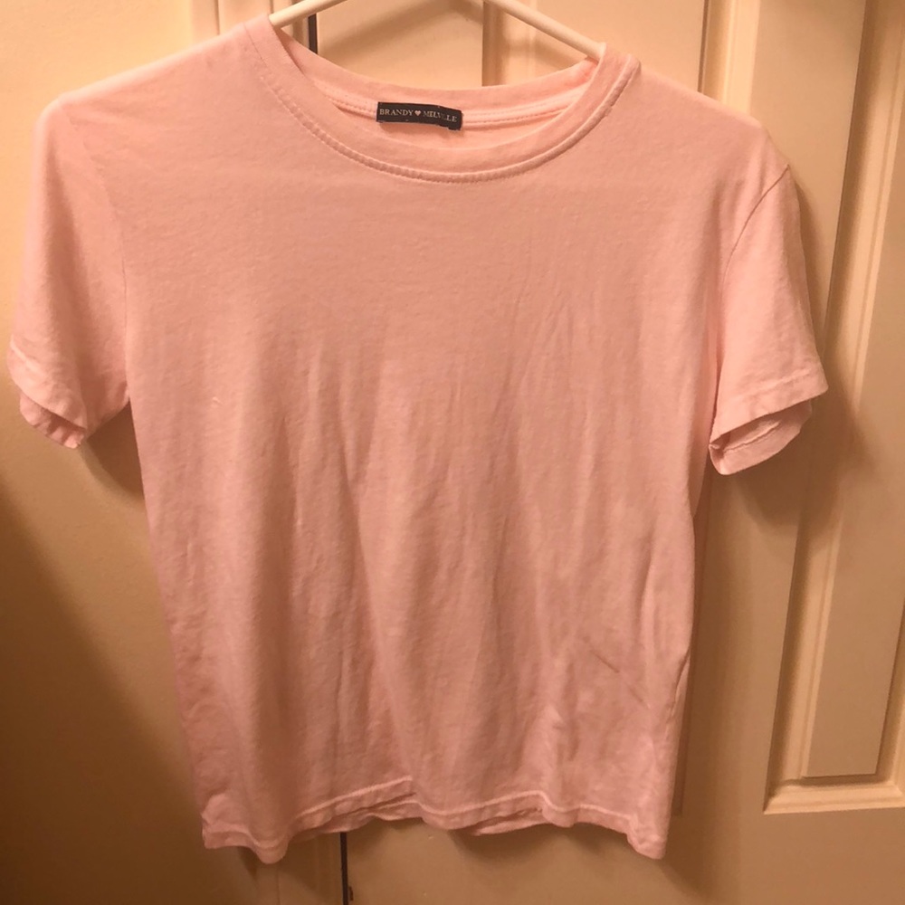 Brandy Melville light Pink t-shirt